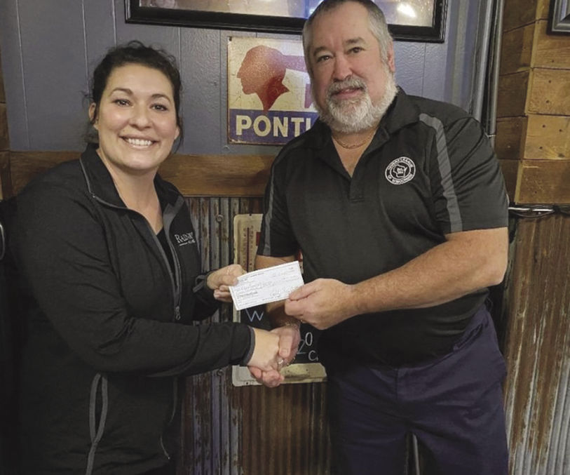 Tavern League donates to Rainbow Hospice